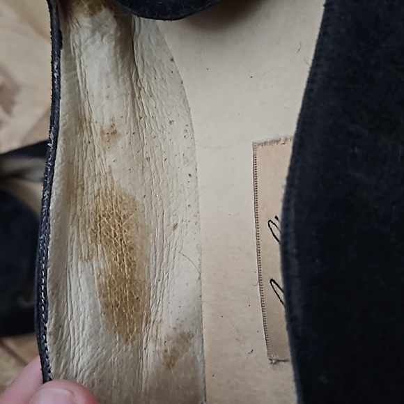 Amalfi women's black suede leather loafers - Picture 15 of 16